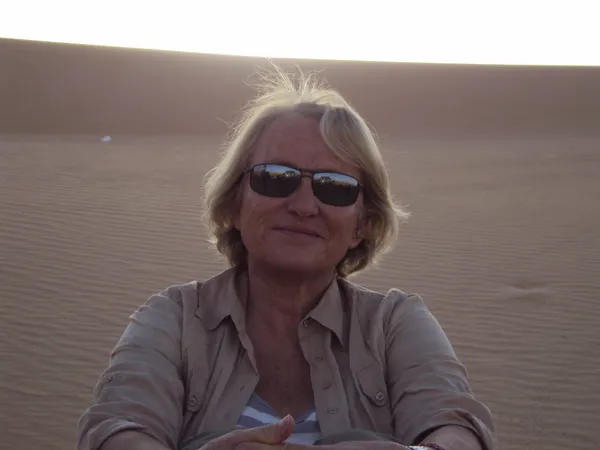 Christel Pernet présidente des puits du désert